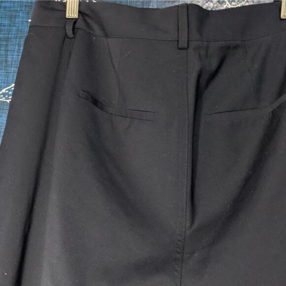 NWT Universal Standard Minton Wool Suiting Jogger Pants Navy Blue Women's 12 - Picture 9 of 12